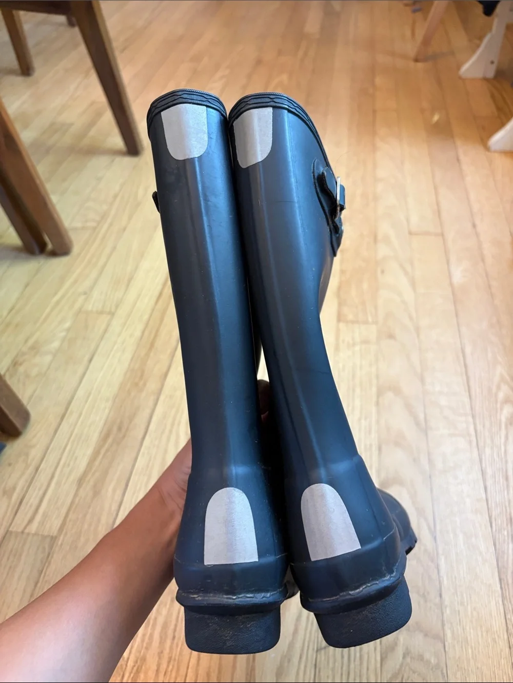 Girls hunter boots size 2